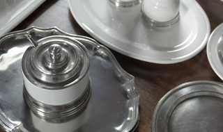 Match Pewter Serving