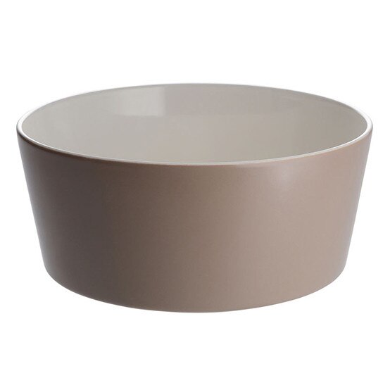 Alessi Tonale Salad Bowl Red Earth