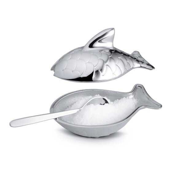 Alessi Colombina Fish Salt Cellar