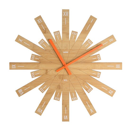 Alessi Raggiante Wall Clock