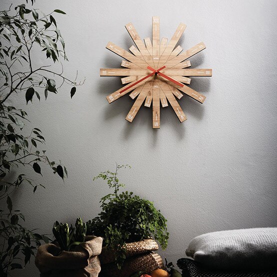 Alessi Raggiante Wall Clock