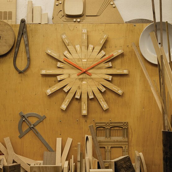 Alessi Raggiante Wall Clock