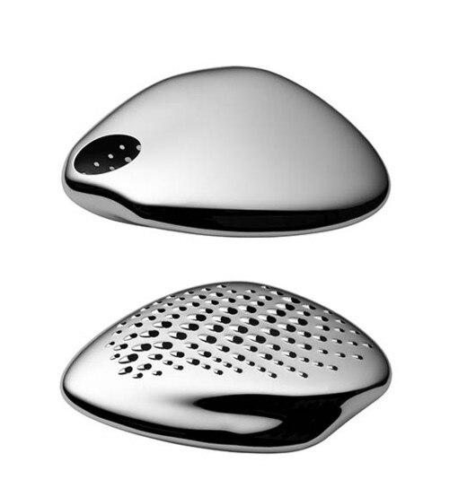 Alessi TODO Giant Hard Cheese Grater in 18/10 Stainless Steel