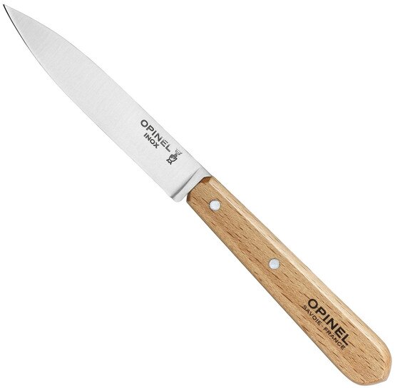 Opinel No.102 Carbon Steel Paring Knives (Set of 2)