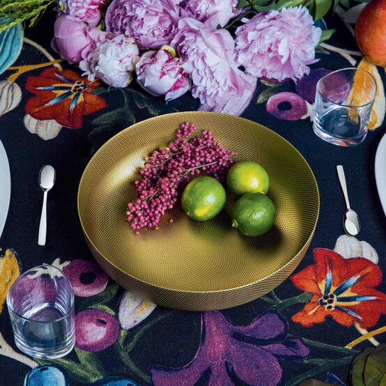 Alessi Small Round Textured Basket