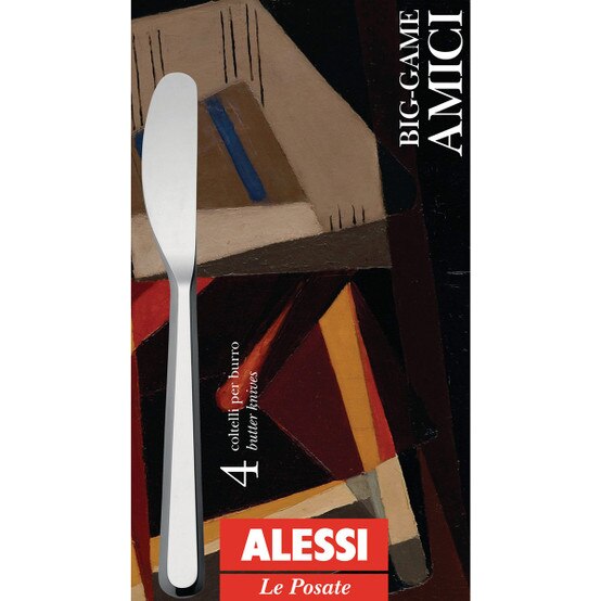 Alessi Amici Butter Knives