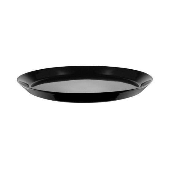 Alessi Tonale Dessert Plate Black