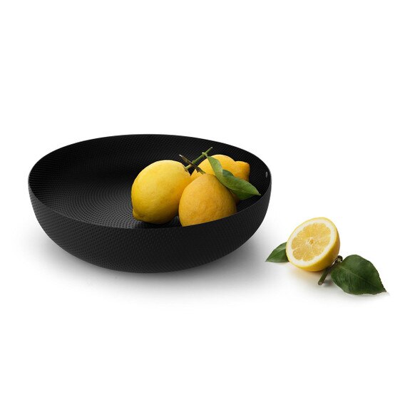 Alessi Large Round Textured Basket
