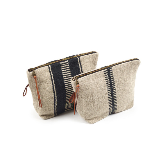 Marshall Pouch in Small Stripe