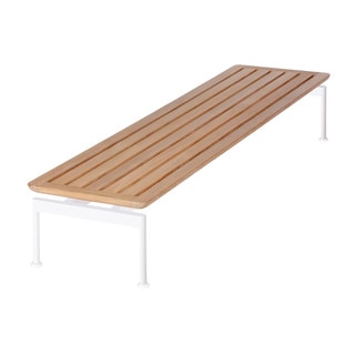 Barlow Tyrie Layout Large Narrow Low Table In Arctic White Barlow Tyrie Layout Large Narrow Low