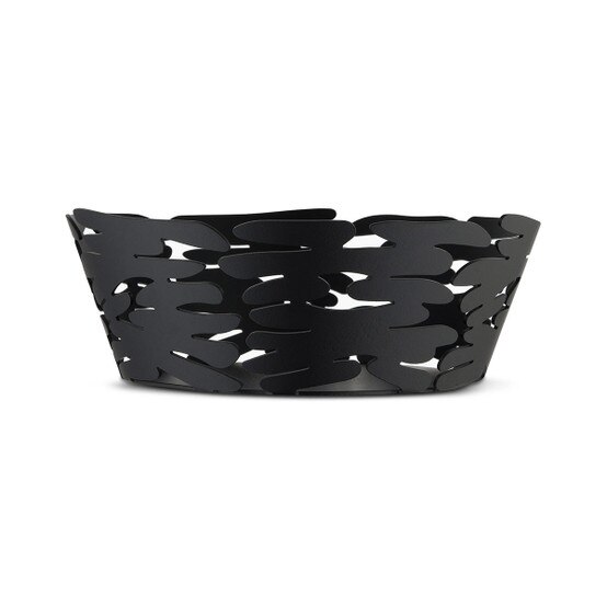 Alessi Small Barket Basket in Black