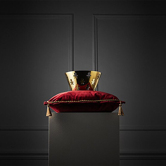 Alessi Girotondo L Basket 24k Gold