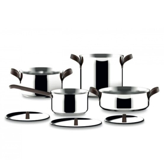 Alessi Edo 7 Piece Stockpot Set