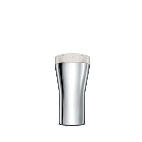 Alessi Caffa Travel Mug in White
