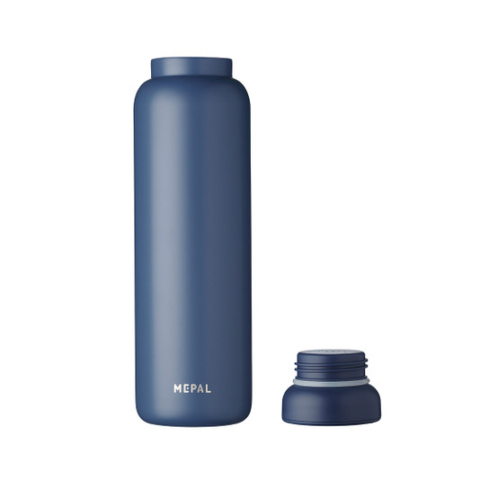 Large Ellipse Insulated Water Bottle in Nordic-Denim