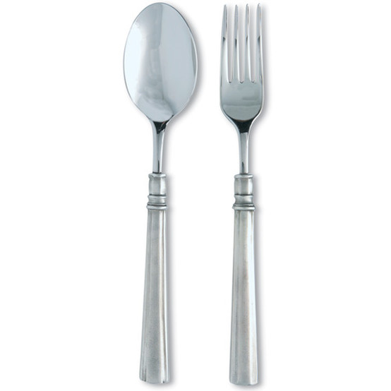Lucia Serving Fork and Spoon