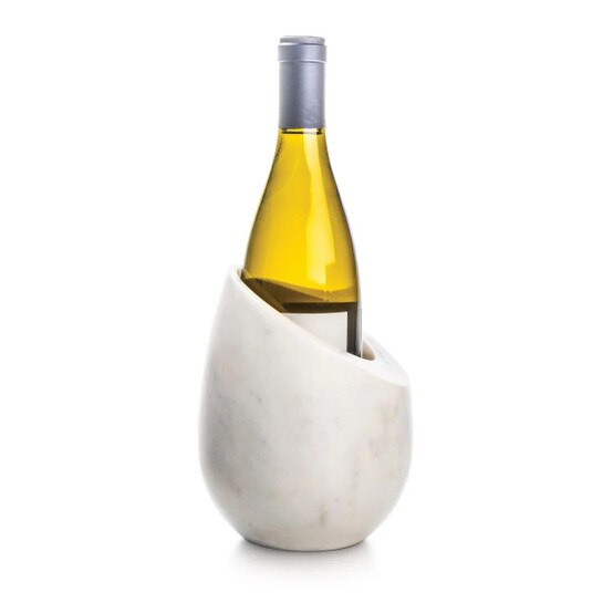 Wood and Marble Wine Chiller