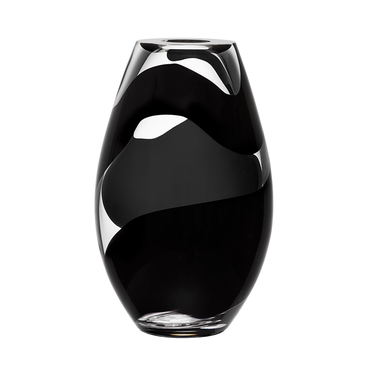 Kosta Boda Non Stop Vase in Black