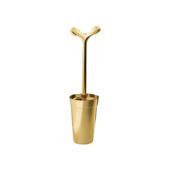 Alessi Merdolino Gold Toilet Brush