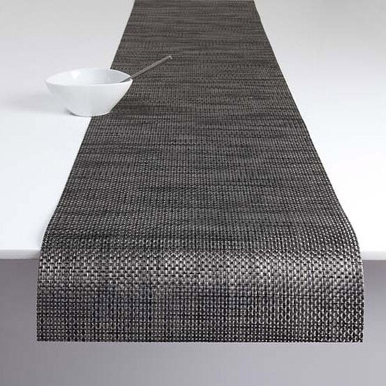 Chilewich Basketweave Oyster 72 Floor Covering Fabric