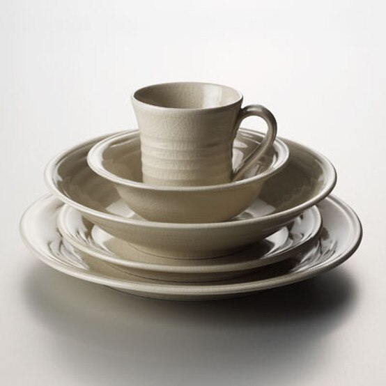 Belmont Dinnerware in White by Simon Pearce