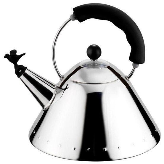 Alessi Sig. Kettle Black Handle