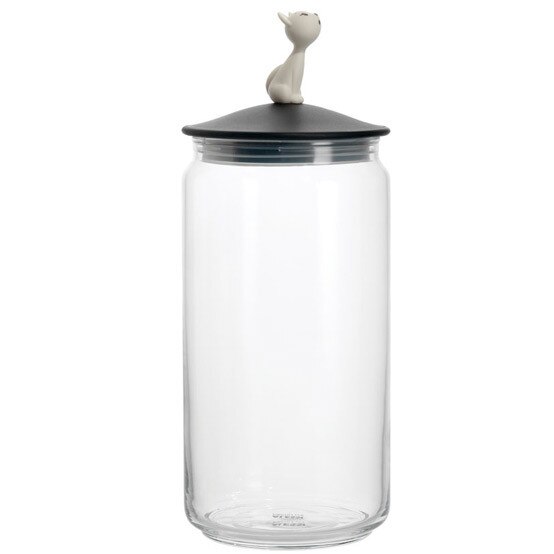Alessi Mio Jar in Black