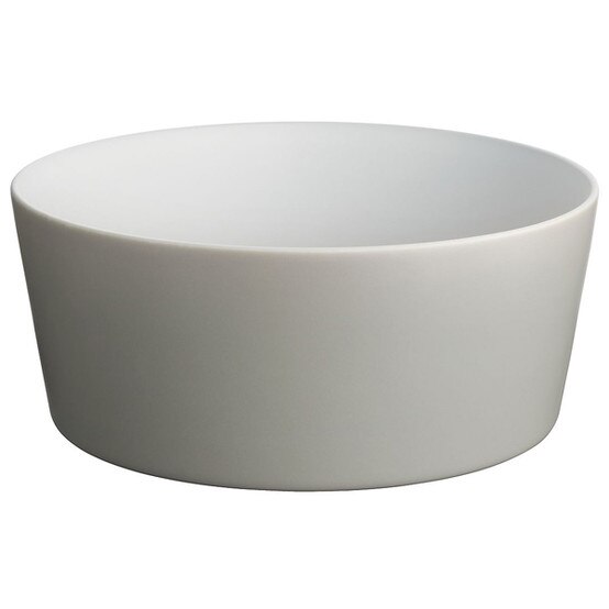 Alessi Tonale Salad Bowl Light Grey