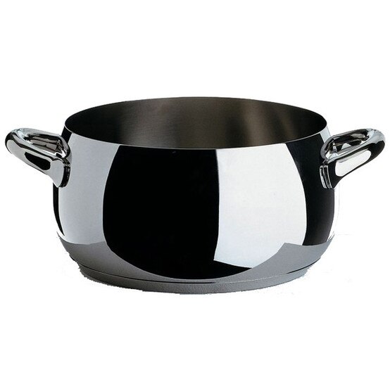 Alessi Mami 1.75 Qt Casserole in Polished Stainless Steel