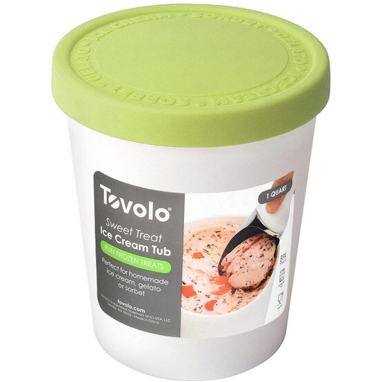 Tovolo Freezer Dishwasher Safe Ice Cream Container