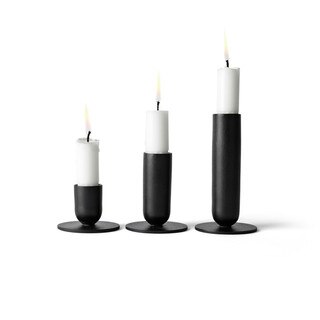 Menu Er Candle Holders Set Of 3 Black Er Candle Holders Set Of 3 Black