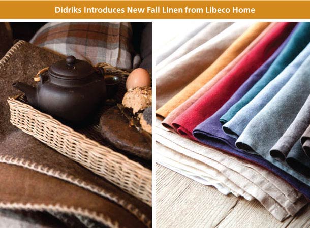 Didriks introduces new Fall linen from Libeco Home